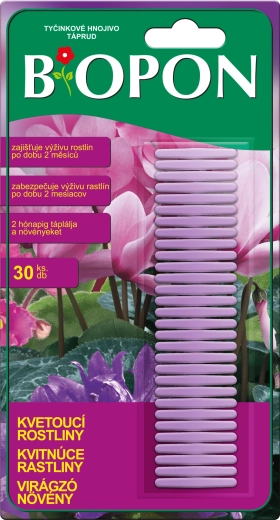 BOPON paličnognojilo za cvetoče rastline 30 kos