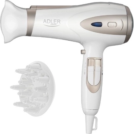 Adler Hair Dryer with Ionic Function and Diffuser
