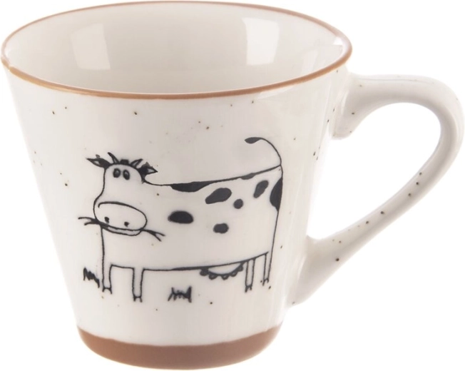 Skodelica za espresso Kmetija z motivom krave 70 ml