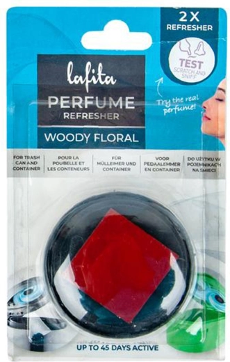 Lafita osvežilec zraka za koše za odpadke woody, 2 kosa