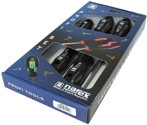 Komplet ploščatih izvijačev PROFI, 5 kosov