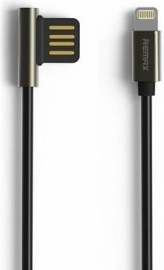 Remax podatkovni kabel Lightning 1 m črn
