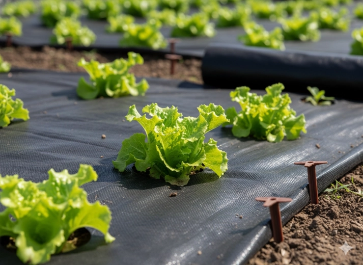 Čiste grede brez plevela