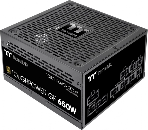 thermaltake toughpower gf1 650w modularni napajalnik 80 plus gold