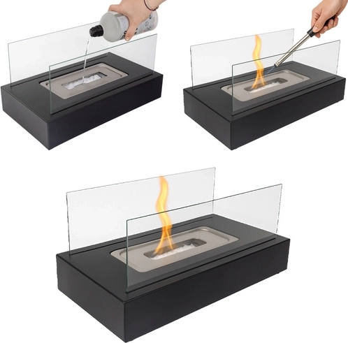 Clean bioethanol burning without smoke or odor
