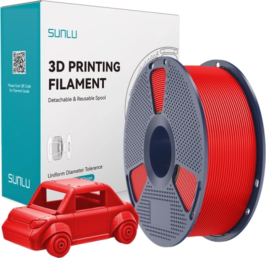 Sunlu PETG filament – Red