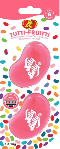 Jelly Belly prezračevalni osvežilec zraka za avto Tutti Frutti duo