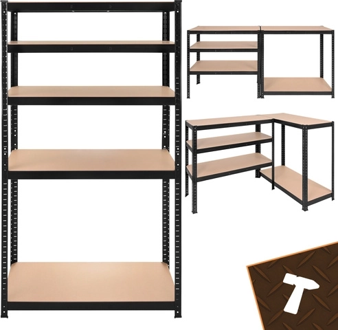 Adjustable shelves and 3-in-1 configurable setup