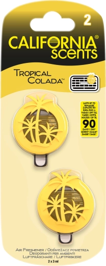 Dišava za avto California Scents Mini Diffuser Tropical Colada
