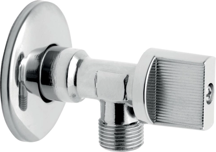 Kotna pipa brez filtra 1/2 x 3/8, krom