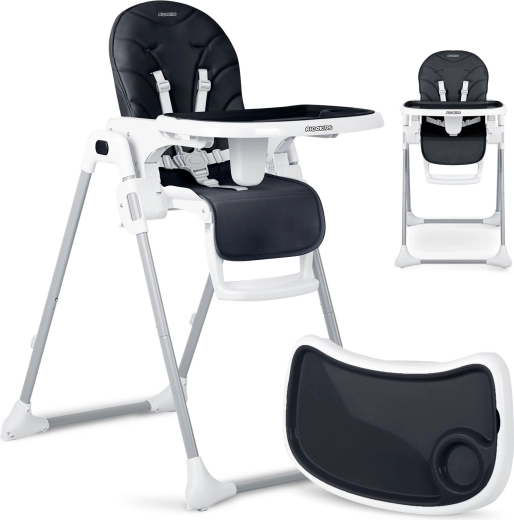 Jedilni stolček RICOKIDS Tulo črna