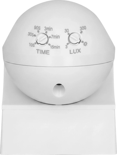 Switch-on time and ambient light sensitivity adjustment