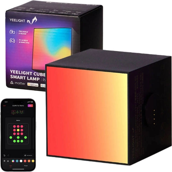 Yeelight Cube Smart Lamp Panel – razširitveni modul za igralno osvetlitev