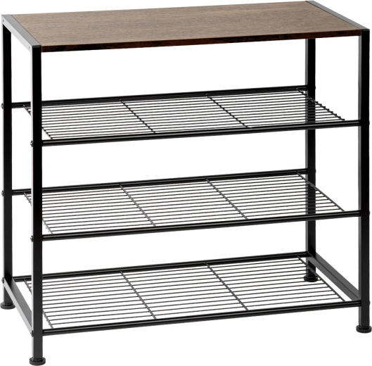 Stable metal construction with powder coating