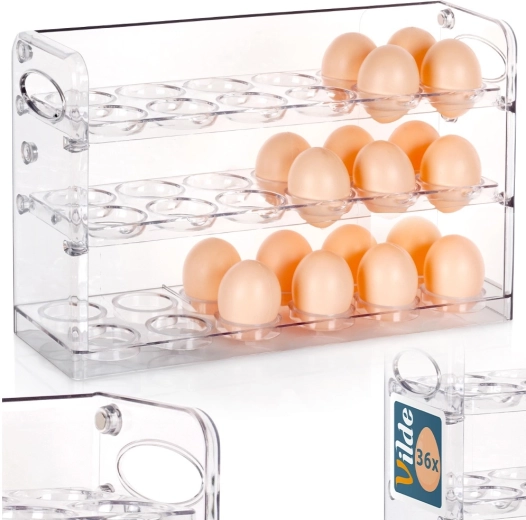 Do 36 jajc na treh nivojih