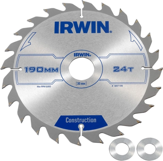 Žagin list IRWIN 190 mm, 24 zob, tanek rez za les