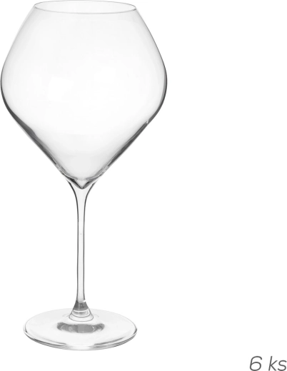 Vinski kozarci Swan 860 ml, komplet 6 kosov