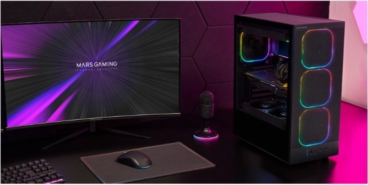 4× 120 mm ARGB Line-Glow v kompletu