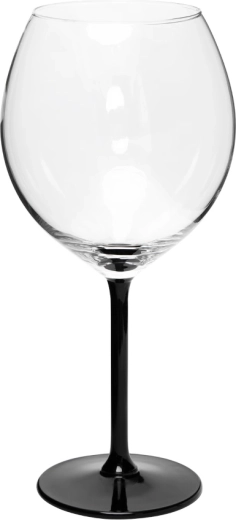XXL kozarec na peclju 700 ml s črno nogo