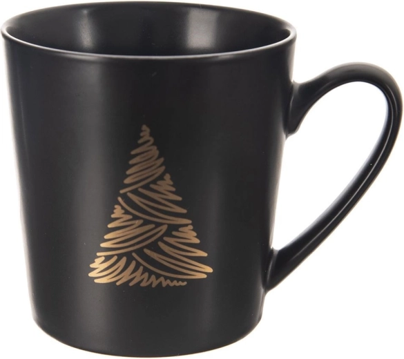 Porcelanasta skodelica Orion z božičnim drevescem 500 ml