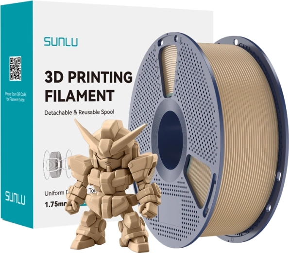 Filament SUNLU PLA+ 2.0 1,75 mm – hrast