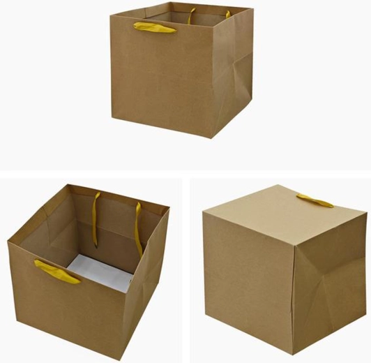 Darilna vrečka 20 × 20 × 20 cm – mešanica motivov