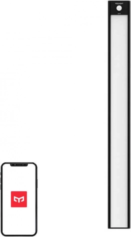 Senzorska LED luč za omare YEELIGHT 40 cm, črna, 4000 K
