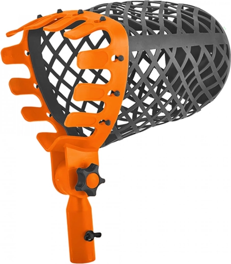 Obiralnik za sadje z nastavljivim zgibom brez držala