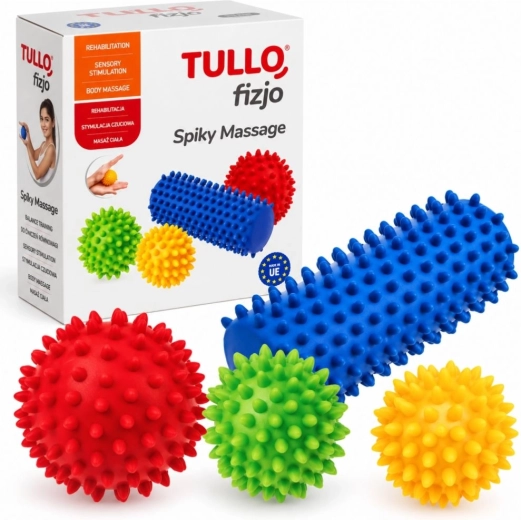 Tullo masažni komplet z izboklinami, 4 deli