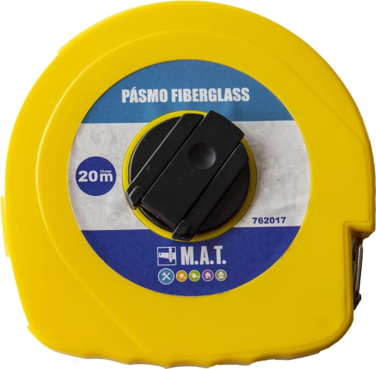 Fiberglas merilni trak 20 m, 13 mm