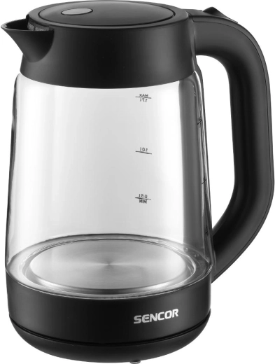 Sencor stekleni električni grelnik vode 1,7 l