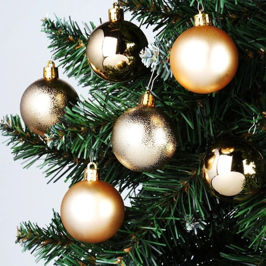 Tri elegantne površine v enotni zlati barvi