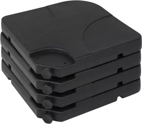Fillable base for maximum stability