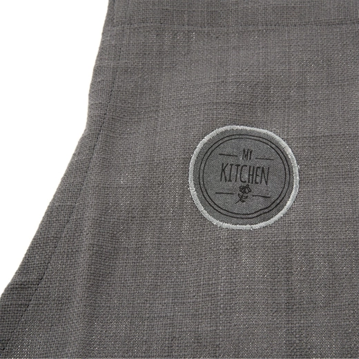 Trpežen 100% bombaž v elegantni sivi