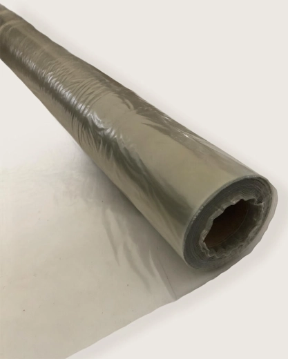 Gradbena zaščitna folija polrokav 2 × 50 m, 50 µm, prozorna