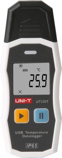 Uni-T UT330T digitalni temperaturni podatkovni zapisovalnik (datalogger) z USB