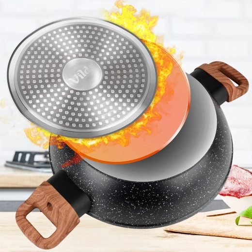 Združljivo z vsemi štedilniki, vključno z indukcijo