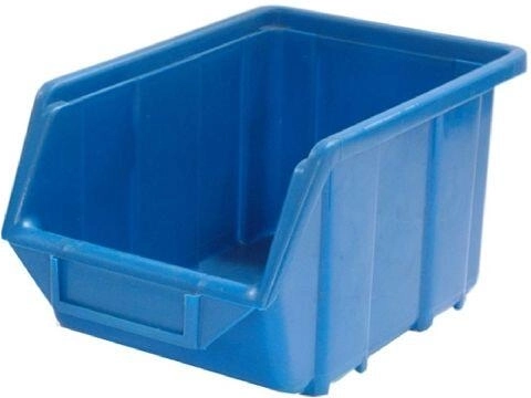 Skladiščna škatla s poševnim čelom 9 kg, 240 × 155 × 125 mm, plast