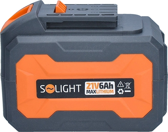 High 6 Ah capacity for longer operation