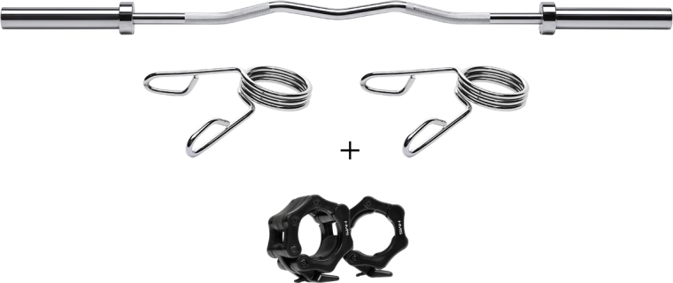 Varno pritrjevanje uteži v kompletu