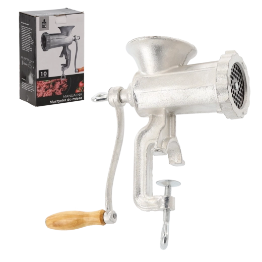 Ročni mlin za meso št. 10 iz litega železa