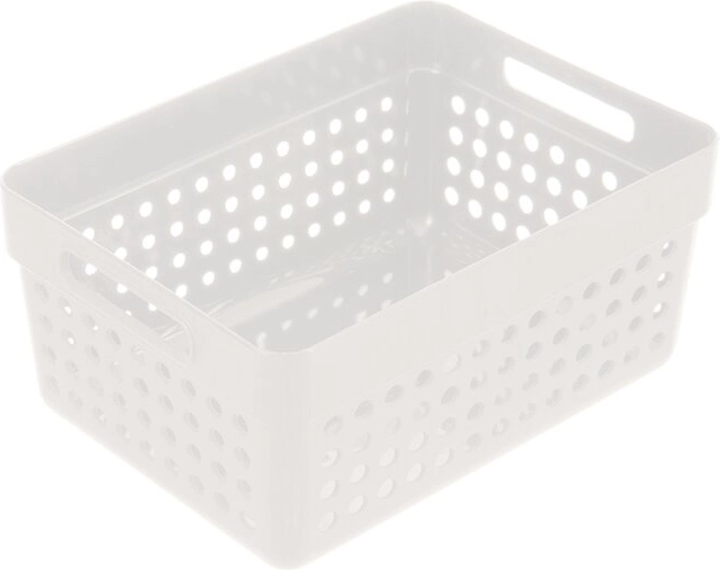 Košara Terra bela – shranjevalni organizator 15,5 × 11,5 × 7,3 cm