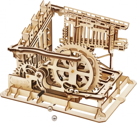 ROBOTIME ROKR 3D lesene puzzle marmornata steza Squad, 239 kosov