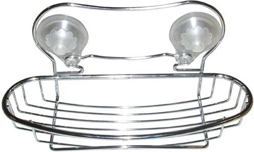 Kopalniška ovalna polička 30 × 11 × 4 cm, krom