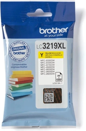 Rumeni črnilni vložek Brother LC3219XLY XL