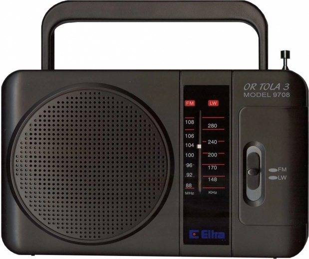 Prenosni radio TOLA črn