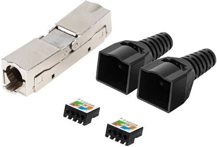 Lanberg tool-free network coupler RJ45 Cat.6 FTP
