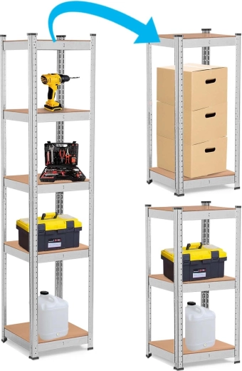 Montaža brez vijakov in možnost razdelitve