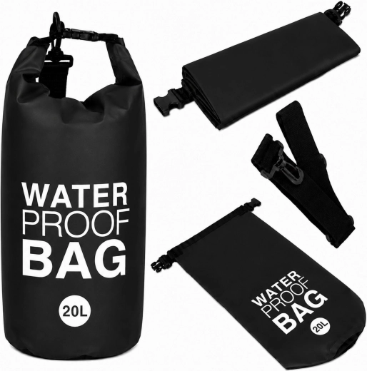 Waterproof dry bag for kayaking, SUP and travel – 20 L