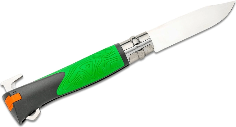 Durable Sandvik 12C27 blade with satin finish